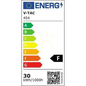 V-TAC 30W SAMSUNG CHIP szürke VT-30-G 3000K 2400lm LED projektor 5 év garancia small 8