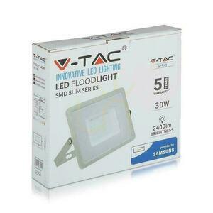 V-TAC LED projektor 30W SAMSUNG CHIP szürke VT-30-G 6400K 2400lm 5 év garancia small 4