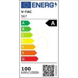 LED High Bay V-TAC SAMSUNG CHIP 100W lámpatest Mean Well 1-10V 120st 180Lm / W VT-9-102 6400K 18000lm 5 év garancia small 5