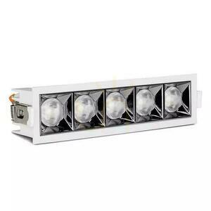 V-TAC Downlight SAMSUNG CHIP 20W UGR19 CRI90+ 12st VT-2-21 2700K 1600lm 5 év garancia lámpatest small 2
