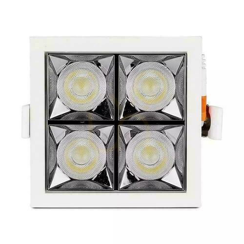 Jelölje be V-TAC Downlight VT-2-16-1 fehér süllyesztett LED lámpatest 16 W 5700 K 1280 lm