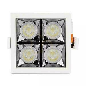V-TAC Downlight VT-2-16-1 fehér süllyesztett LED lámpatest 16 W 5700 K 1280 lm small 1