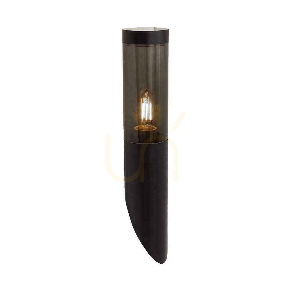 Kilátás V-TAC 400x76mm kerti fali lámpa Fekete IP44 E27 VT-1183 V-TAC 400x76mm kerti fali lámpa Fekete IP44 E27 VT-1183
