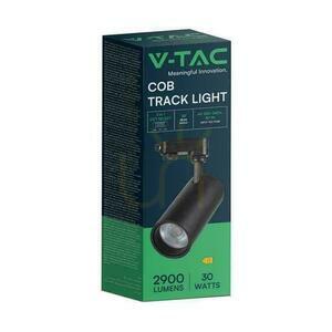 3F V-TAC 30W LED buszrendszeri lámpatest 35st CCT CRI90+ Fekete VT-47030 2700K-4000K-6500K 2900lm 2700K-4000K-6500K 2900lm small 2