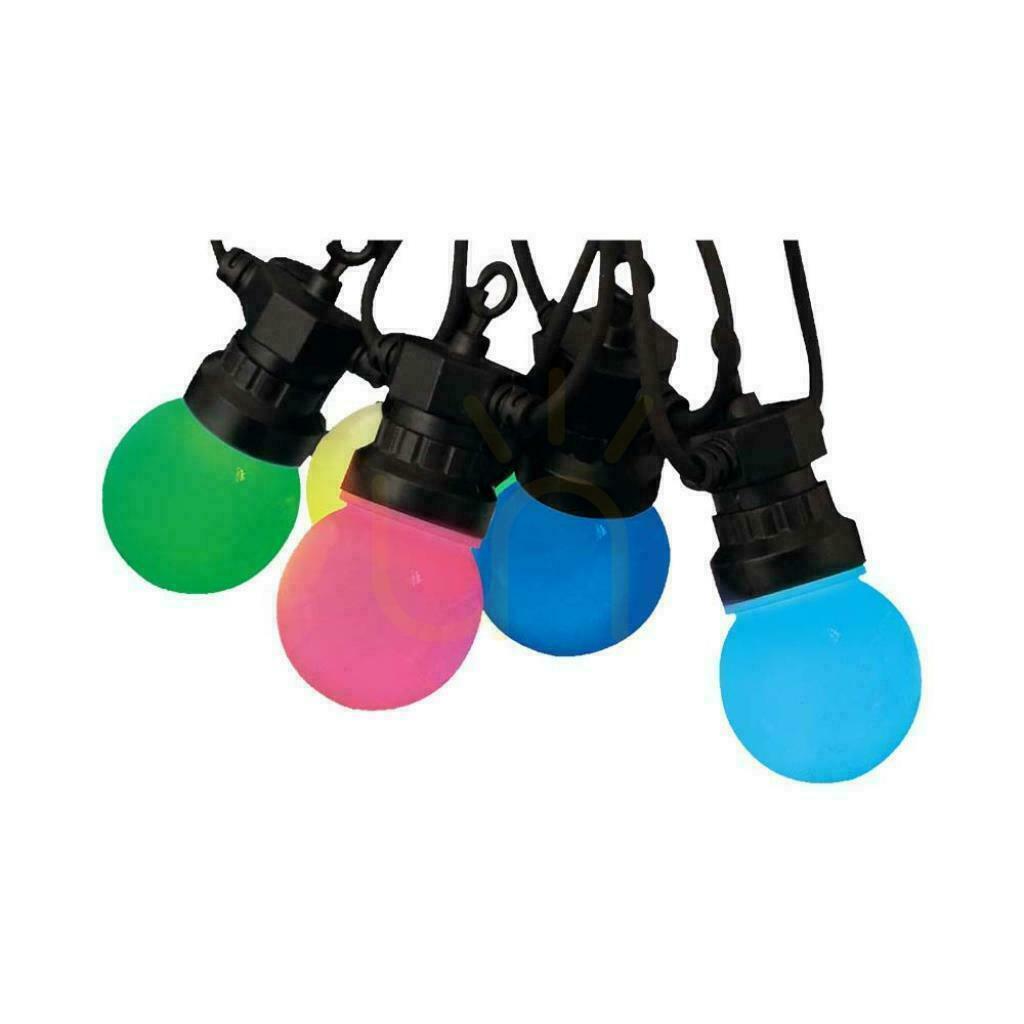 Jelölje be V-TAC Kerti Girland (zsinór) LED 13mb 15x0.5W IP44 VT-713S RGB 30lm V-TAC Kerti Girland (zsinór) LED 13mb 15x0.5W IP44 VT-713S RGB 30lm