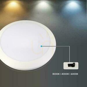 Plafond V-TAC 20W LED kerek IP44 mozgásérzékelő mikrohullámú IK10 30cm fehér VT-8222 3000K-4000K-6000K 1800lm 5 év garancia 5 év garancia 6 Plafond V-TAC 20W LED kerek IP44 mozgásérzékelő mikrohullámú IK10 30cm fehér VT-8222 3000K-4000K-6000K 1800lm 5 év garancia 5 év garancia small 6