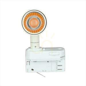 V-TAC VT-407 LED sínes spotlámpa, 3 fázisú, 7 W, 4000 K, 700 lm, fehér small 3