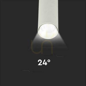 V-TAC VT-407 LED sínes spotlámpa, 3 fázisú, 7 W, 4000 K, 700 lm, fehér small 7