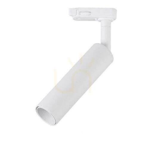 Jelölje be V-TAC VT-407 LED sínes spotlámpa, 3 fázisú, 7 W, 4000 K, 700 lm, fehér