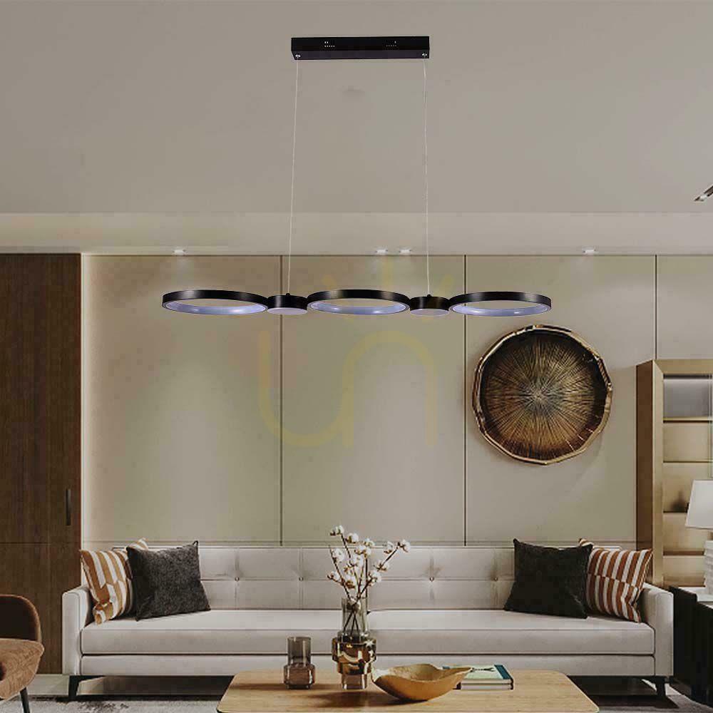 Előadás V-TAC 38W LED függesztett lámpatest Fekete VT-7820 3000K 4560lm V-TAC 38W LED függesztett lámpatest Fekete VT-7820 3000K 4560lm