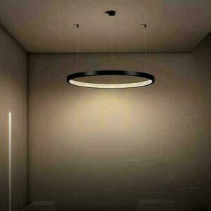 V-TAC 19W LED-es függő lámpatest Fekete VT-7823 4000K 2160lm small 2