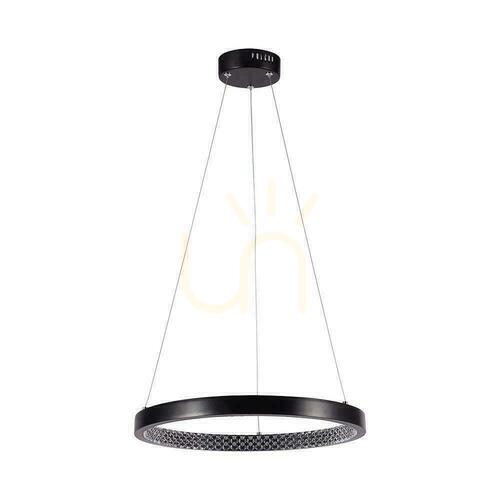 Jelölje be V-TAC 19W LED-es függő lámpatest Fekete VT-7823 4000K 2160lm