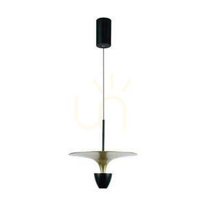 V-TAC 9W LED függesztett lámpatest Fekete+arany VT-7832 4000K 1000lm small 0