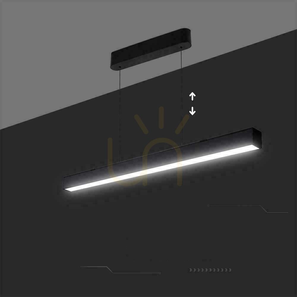 Kijelző V-TAC LED lineáris SAMSUNG CHIP 40W CCT felfüggesztett 120cm fekete VT-7-44 3000K+4000K+6400K 3400lm 5 év garancia 5 év garancia V-TAC LED lineáris SAMSUNG CHIP 40W CCT felfüggesztett 120cm fekete VT-7-44 3000K+4000K+6400K 3400lm 5 év garancia 5 év garancia