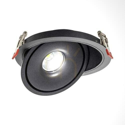 Jelölje be V-TAC LED billenő downlight 12W LED COB CRI90+ CCT fekete VT-2512 3000K-4000K-6400K 785lm