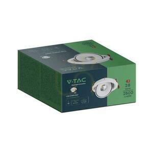 V-TAC LED Tilt Downlight 30W LED COB CRI90+ CCT White VT-2532 3000K-4000K-6400K 2500lm. 4 V-TAC LED Tilt Downlight 30W LED COB CRI90+ CCT White VT-2532 3000K-4000K-6400K 2500lm. small 4