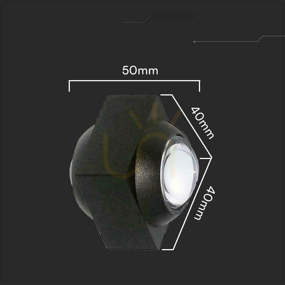 Előnézet Fali V-TAC 2W LED lámpatest IP54 Fekete VT-2503 3000K 200lm Fali V-TAC 2W LED lámpatest IP54 Fekete VT-2503 3000K 200lm Fali V-TAC 2W LED lámpatest IP54 Fekete VT-2503 3000K 200lm Fali V-TAC 2W LED lámpatest IP54 Fekete VT-2503 3000K 200lm