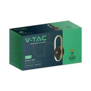 V-TAC VT-1191 kültéri LED fali lámpa 15 W fekete/antik réz IP65 4000 K small 2