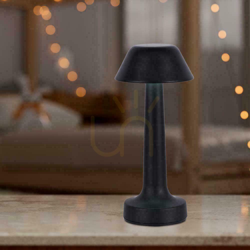 Kilátás V-TAC 2W LED 23cm USB töltés CCT dimmelhető éjjeliszekrény asztali lámpa fekete VT-7566 3000K-6000K 40lm 3000K-6000K 40lm V-TAC 2W LED 23cm USB töltés CCT dimmelhető éjjeliszekrény asztali lámpa fekete VT-7566 3000K-6000K 40lm 3000K-6000K 40lm