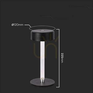 V-TAC 3W LED éjjeliszekrény asztali lámpa 23cm USB töltés CCT fényerőszabályzó fekete VT-7567 3000K-6000K 210lm 2 V-TAC 3W LED éjjeliszekrény asztali lámpa 23cm USB töltés CCT fényerőszabályzó fekete VT-7567 3000K-6000K 210lm small 2