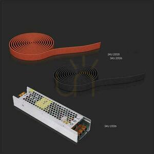 48V V-TAC 12W LED 38st White VT-41012 3000K 900lm 3 év garancia Projektoros sínrendszer lámpatest small 10