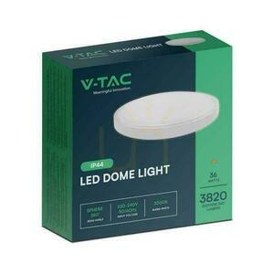 Plafond V-TAC 36W LED kerek 35cm felszíni szerelésű IP44 fehér VT-8630 3000K 3820lm. 2 Plafond V-TAC 36W LED kerek 35cm felszíni szerelésű IP44 fehér VT-8630 3000K 3820lm. small 2