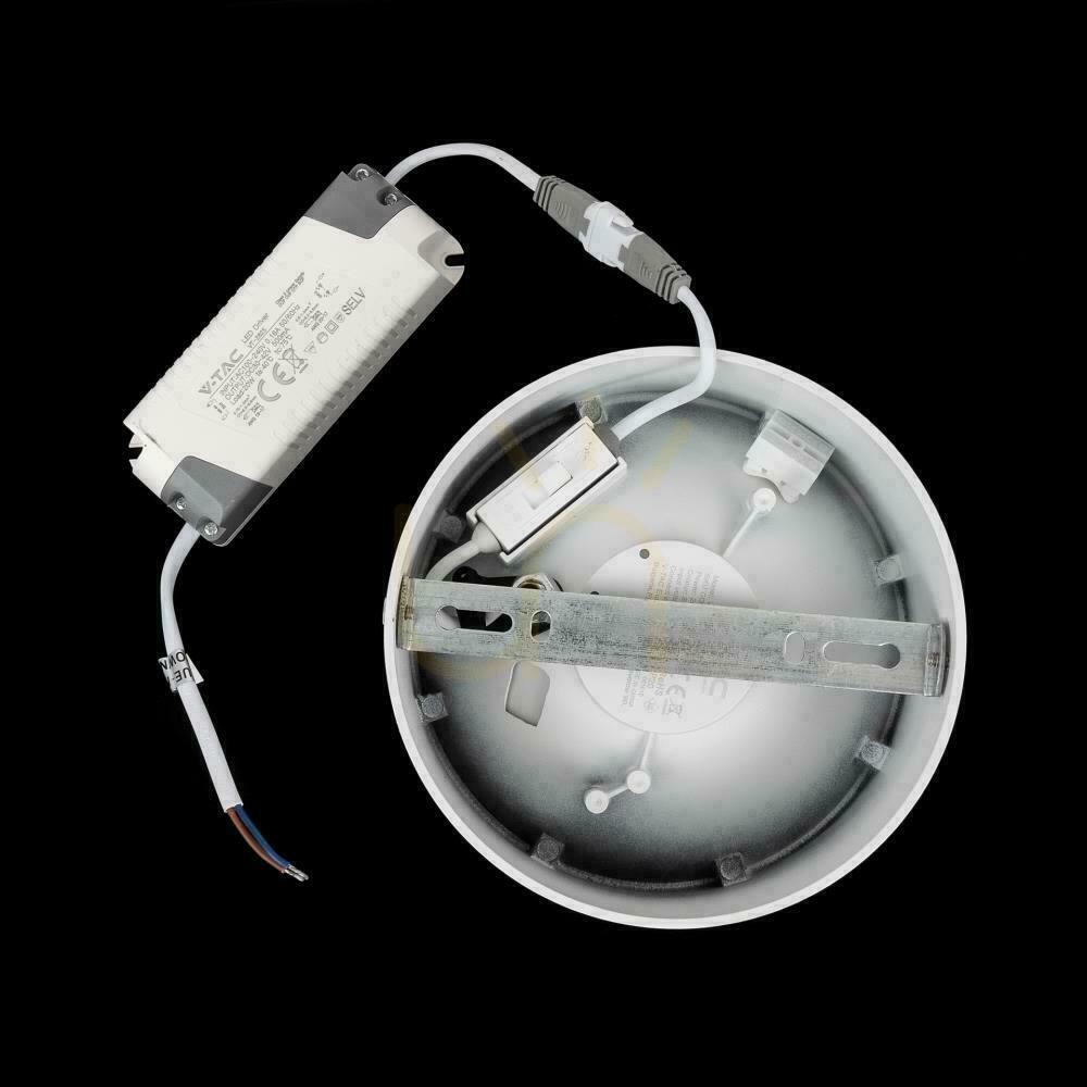Kijelző Felszíni beépíthető lámpa V-TAC 28W Tilt CRI90 CCT White VT-2833 3000K-4000K-6400K 2500lm. Felszíni beépíthető lámpa V-TAC 28W Tilt CRI90 CCT White VT-2833 3000K-4000K-6400K 2500lm.