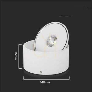 Felszíni beépíthető lámpa V-TAC 28W Tilt CRI90 CCT White VT-2833 3000K-4000K-6400K 2500lm. 5 Felszíni beépíthető lámpa V-TAC 28W Tilt CRI90 CCT White VT-2833 3000K-4000K-6400K 2500lm. small 5