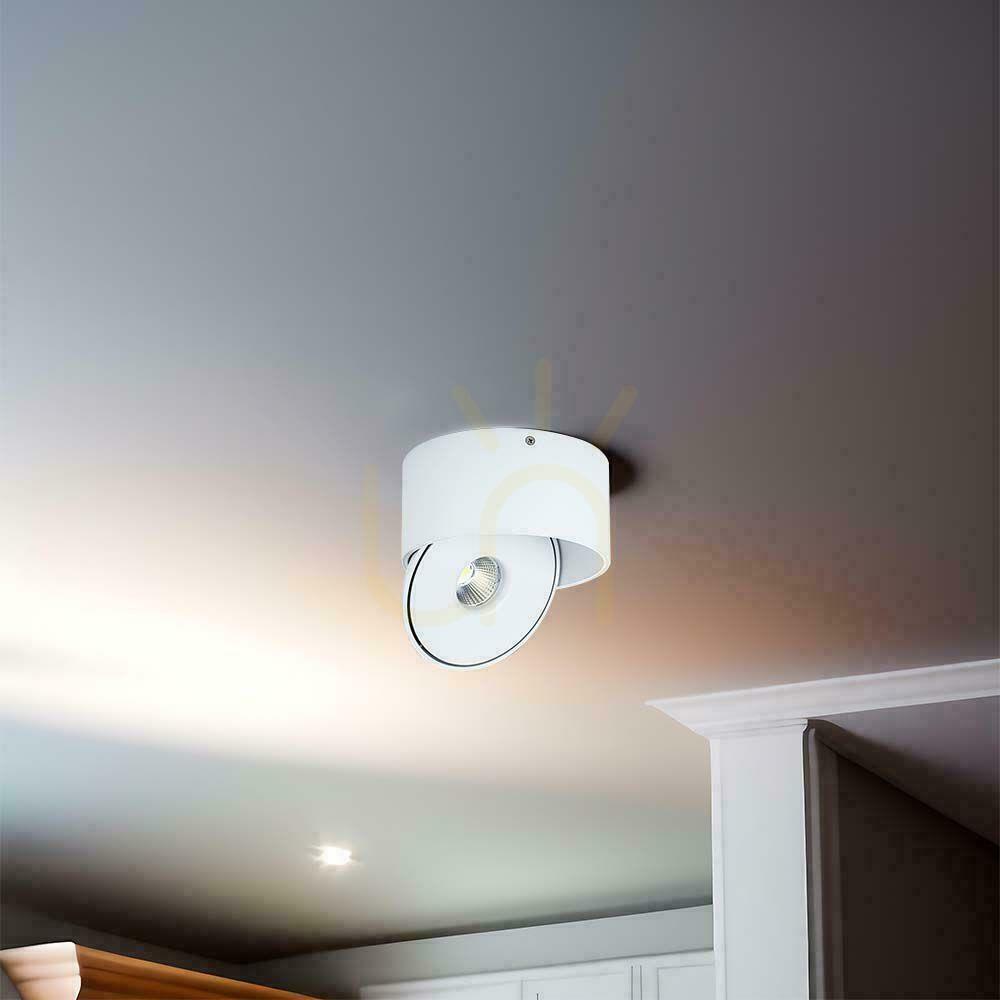 Kilátás Felszíni beépíthető lámpa V-TAC 28W Tilt CRI90 CCT White VT-2833 3000K-4000K-6400K 2500lm. Felszíni beépíthető lámpa V-TAC 28W Tilt CRI90 CCT White VT-2833 3000K-4000K-6400K 2500lm.