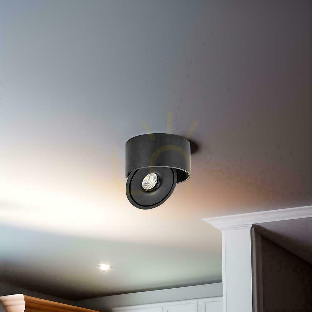 Előnézet Felszíni beépíthető lámpa V-TAC 28W Tilt CRI90 CCT Fekete VT-2833 3000K-4000K-6400K 2500lm. Felszíni beépíthető lámpa V-TAC 28W Tilt CRI90 CCT Fekete VT-2833 3000K-4000K-6400K 2500lm.