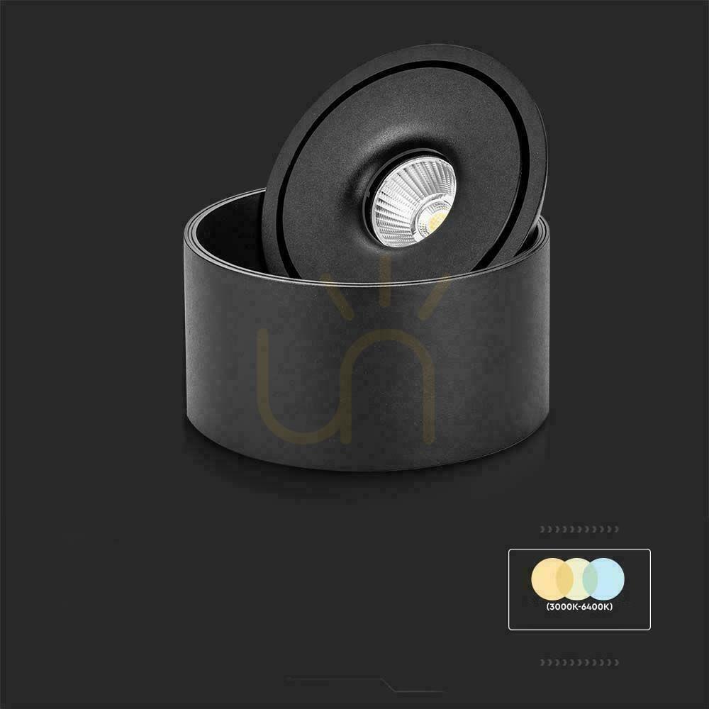 Előadás Felszíni beépíthető lámpa V-TAC 28W Tilt CRI90 CCT Fekete VT-2833 3000K-4000K-6400K 2500lm. Felszíni beépíthető lámpa V-TAC 28W Tilt CRI90 CCT Fekete VT-2833 3000K-4000K-6400K 2500lm.