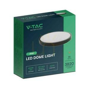 Plafond V-TAC 36W LED kerek 35cm-es felszíni szerelésű IP44 fekete VT-8630B 6500K 3820lm 2 Plafond V-TAC 36W LED kerek 35cm-es felszíni szerelésű IP44 fekete VT-8630B 6500K 3820lm small 2