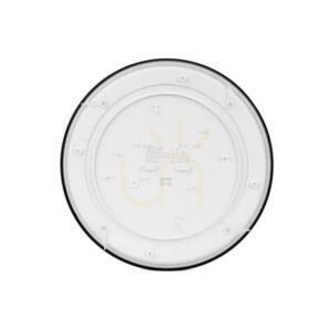 Plafond V-TAC 36W LED kerek 42cm-es felszíni szerelt pilóta mozgásérzékelő IP44 Fekete VT-8630S 4000K 3820lm small 1