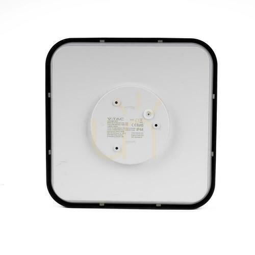 Jelölje be Plafond V-TAC 36W LED négyzet 42x42cm felszíni szerelt kísérleti mozgásérzékelő IP44 Fekete VT-8630S 4000K 3820lm