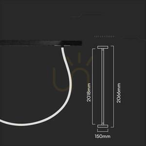 Mágneses 48V V-TAC 23W LED CCT 30st SMART 200cm WiFi TRACKLIGHT vasúti lámpatest fekete VT-42024 2700K-6400K 2810lm 3 év garancia 3 év garancia 5 Mágneses 48V V-TAC 23W LED CCT 30st SMART 200cm WiFi TRACKLIGHT vasúti lámpatest fekete VT-42024 2700K-6400K 2810lm 3 év garancia 3 év garancia small 5