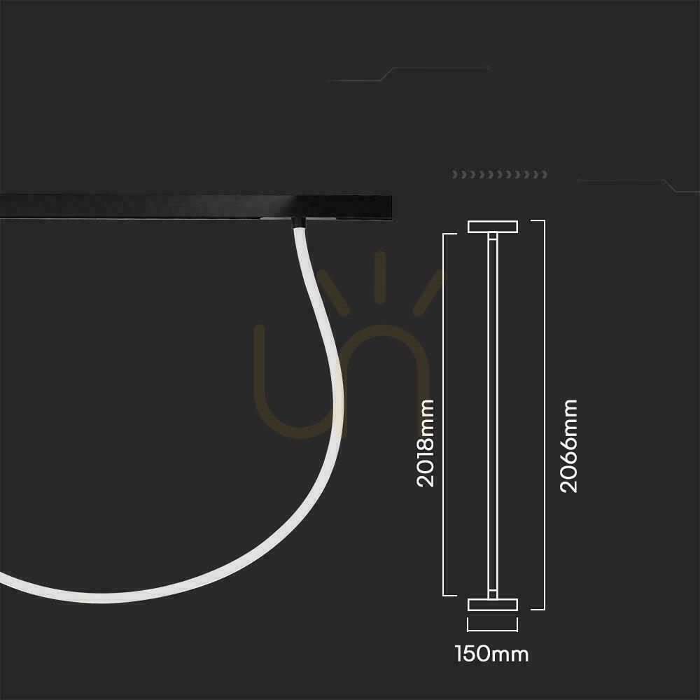 Jelölje be Mágneses 48V V-TAC 23W LED CCT 30st SMART 200cm WiFi TRACKLIGHT vasúti lámpatest fekete VT-42024 2700K-6400K 2810lm 3 év garancia 3 év garancia Mágneses 48V V-TAC 23W LED CCT 30st SMART 200cm WiFi TRACKLIGHT vasúti lámpatest fekete VT-42024 2700K-6400K 2810lm 3 év garancia 3 év garancia