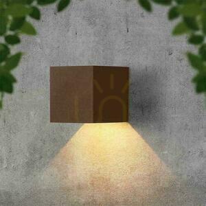 Solar V-TAC 9W LED COB állítható bronz Corten Cube 15x15cm IP65 VT-11109 4000K 860lm fali lámpatest. 6 Solar V-TAC 9W LED COB állítható bronz Corten Cube 15x15cm IP65 VT-11109 4000K 860lm fali lámpatest. small 6