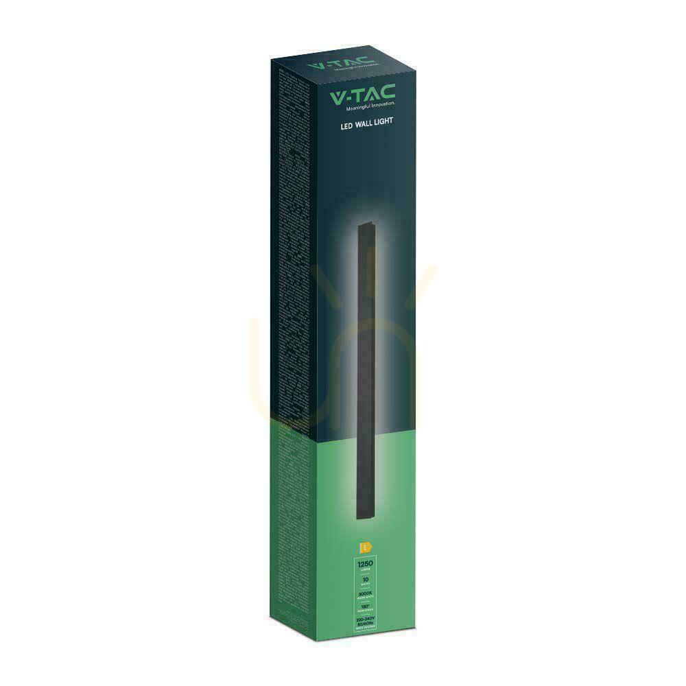 Jelölje be V-TAC VT-1173 LED kültéri fali lámpa antracit 10 W 4000 K 1300 lm 51 cm IP65 V-TAC VT-1173 LED kültéri fali lámpa antracit 10 W 4000 K 1300 lm 51 cm IP65