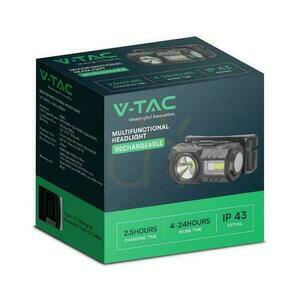 V-TAC VT-9902 fejlámpa és kerékpárlámpa 3 W 190 lm USB-C small 4