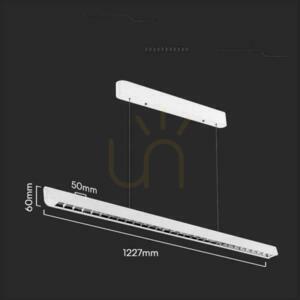 V-TAC LED lineáris SAMSUNG CHIP LIFUD meghajtó 36W 60st CCT felfüggesztett 120cm fehér VT-7-36 3000K-4000K-6400K 2880lm 5 év garancia 5 év garancia 4 V-TAC LED lineáris SAMSUNG CHIP LIFUD meghajtó 36W 60st CCT felfüggesztett 120cm fehér VT-7-36 3000K-4000K-6400K 2880lm 5 év garancia 5 év garancia small 4