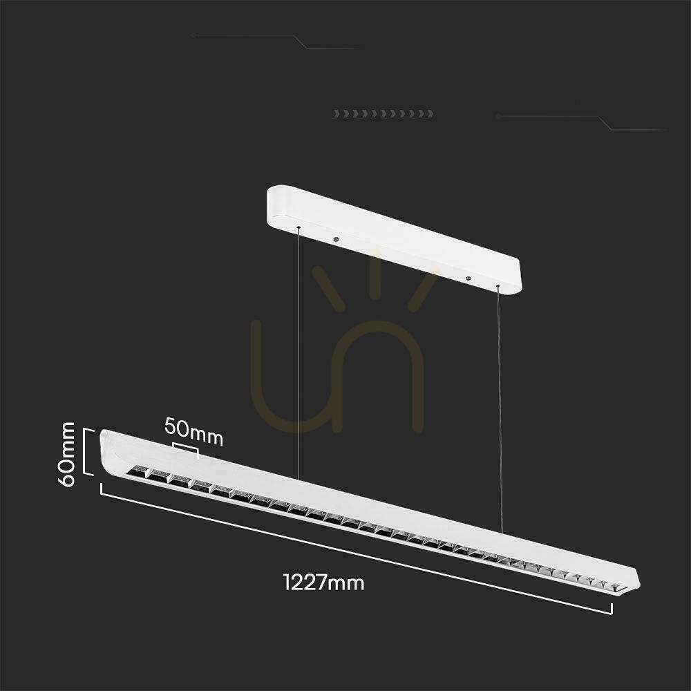 Előadás V-TAC LED lineáris SAMSUNG CHIP LIFUD meghajtó 36W 60st CCT felfüggesztett 120cm fehér VT-7-36 3000K-4000K-6400K 2880lm 5 év garancia 5 év garancia V-TAC LED lineáris SAMSUNG CHIP LIFUD meghajtó 36W 60st CCT felfüggesztett 120cm fehér VT-7-36 3000K-4000K-6400K 2880lm 5 év garancia 5 év garancia