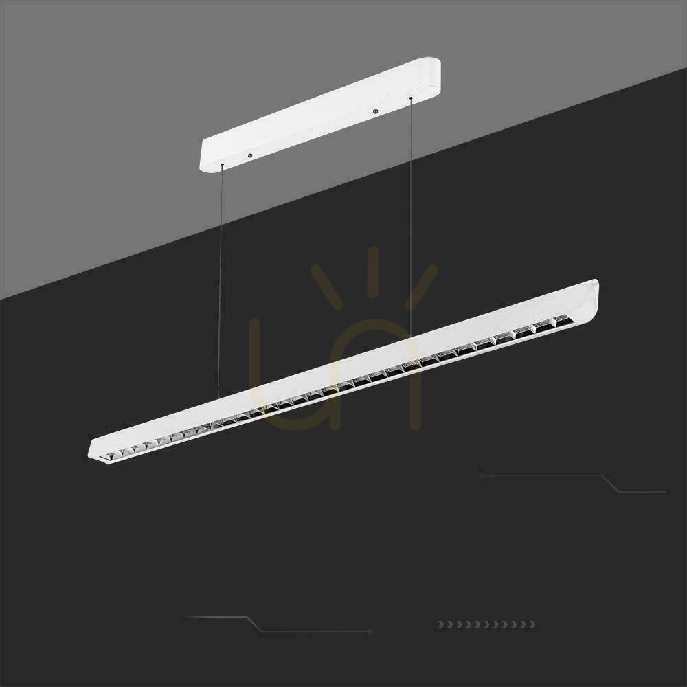 Kilátás V-TAC LED lineáris SAMSUNG CHIP LIFUD meghajtó 36W 60st CCT felfüggesztett 120cm fehér VT-7-36 3000K-4000K-6400K 2880lm 5 év garancia 5 év garancia V-TAC LED lineáris SAMSUNG CHIP LIFUD meghajtó 36W 60st CCT felfüggesztett 120cm fehér VT-7-36 3000K-4000K-6400K 2880lm 5 év garancia 5 év garancia