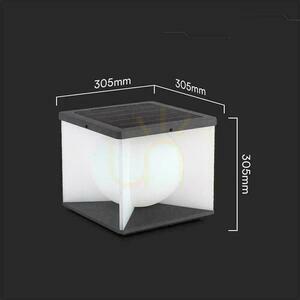 V-TAC napkollektoros kerti lámpatest 3-5W LED IP65 30x30cm VT-7656 3000K 3 V-TAC napkollektoros kerti lámpatest 3-5W LED IP65 30x30cm VT-7656 3000K small 3