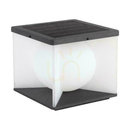 Jelölje be V-TAC napelemes kerti lámpatest 3–5 W LED IP65, 30,5 cm, VT-7656, 3000 K