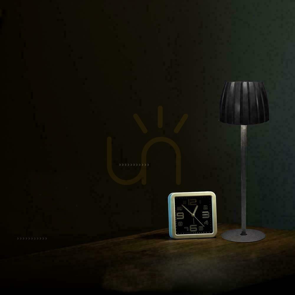 Kilátás V-TAC 2.7W LED éjjeliszekrény lámpa 34cm USB töltés Dimmelhető fekete VT-7967 3000K-6000K 110lm V-TAC 2.7W LED éjjeliszekrény lámpa 34cm USB töltés Dimmelhető fekete VT-7967 3000K-6000K 110lm