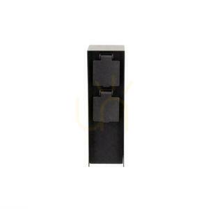 V-TAC kerti dugaljoszlop VT-1196, 2×16 A, 23 cm, fekete small 2