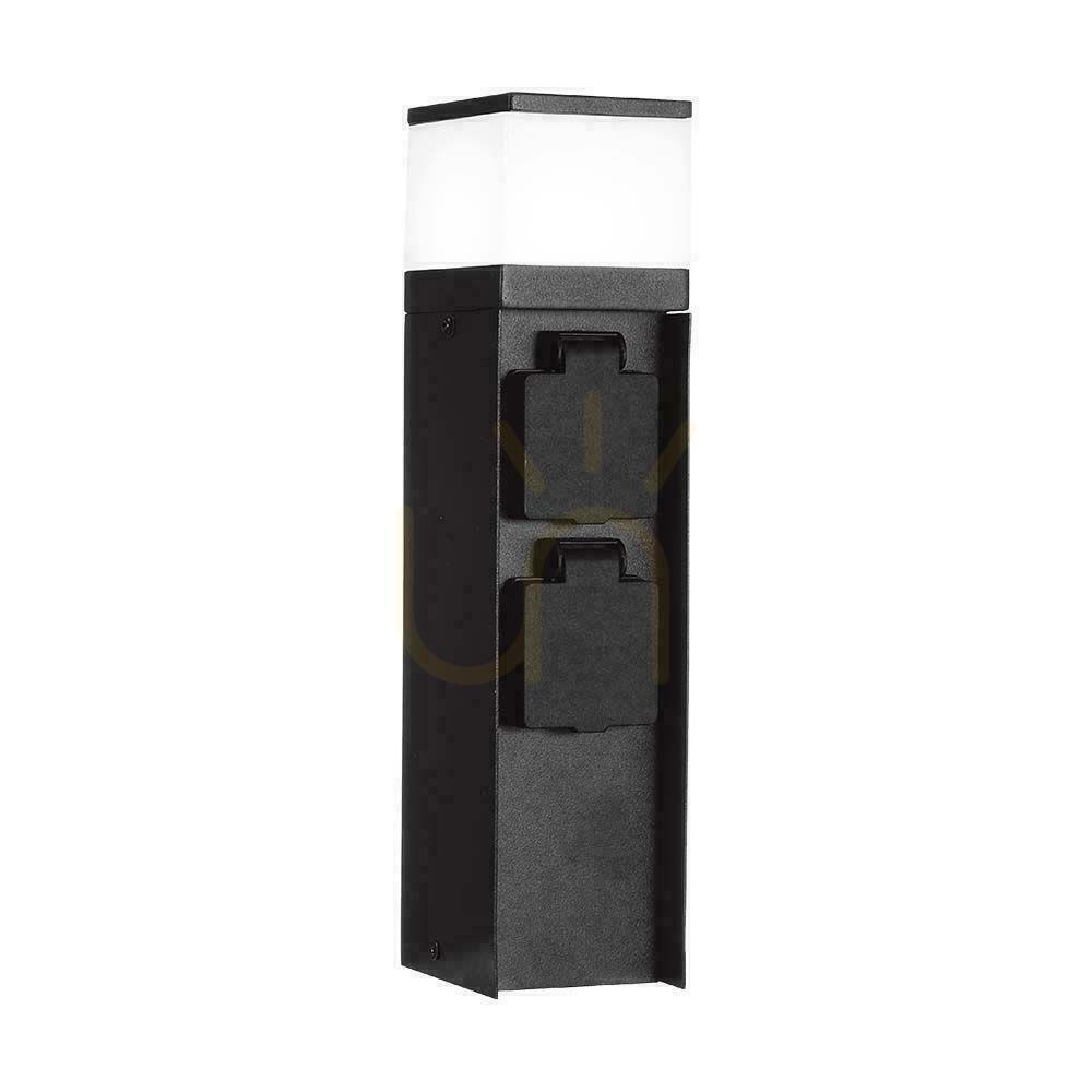 Jelölje be Kerti oszlop LED G9 V-TAC 2 foglalat 2x16A 23cm 3600W IP44 grafit VT-1197 3 év garancia Kerti oszlop LED G9 V-TAC 2 foglalat 2x16A 23cm 3600W IP44 grafit VT-1197 3 év garancia