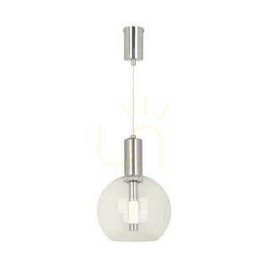 V-TAC VT-10114 LED függeszték, króm és akril, Ø 20 cm, 5 W 450 lm 3000 K, CRI 90 small 0