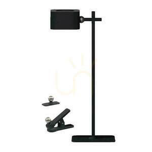 V-TAC 4 az 1-ben asztali lámpa 35cm tapéta klipszes zseblámpa 3W LED CCT fekete VT-10115 3000K-6000K 300lm small 0