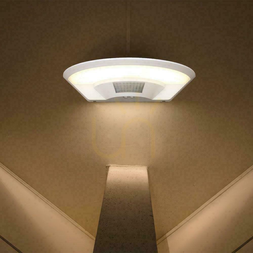 Kilátás LED Plafond V-TAC SAMSUNG CHIP 10W mozgásérzékelő fehér IP54 VT-81005 4000K 900lm 5 év garancia LED Plafond V-TAC SAMSUNG CHIP 10W mozgásérzékelő fehér IP54 VT-81005 4000K 900lm 5 év garancia
